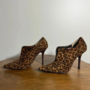 Beautiful Beverly Feldman Cheetah Booties 6M‎